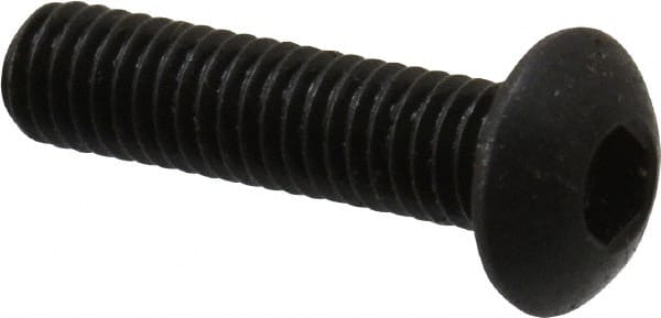 M3x0.50 12mm Length Under Head Hex Socket Drive Button Socket Cap Screw MPN:86005