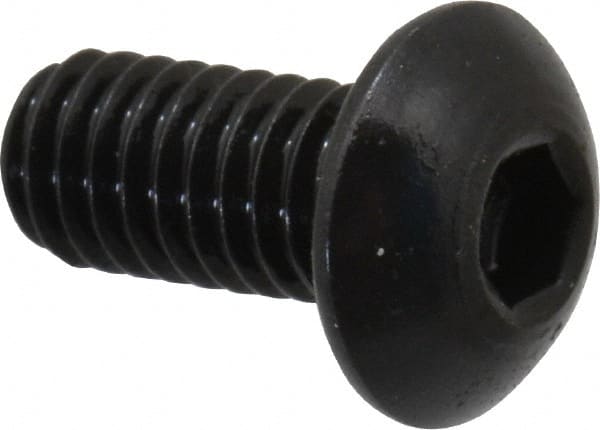 M4x0.70 8mm Length Under Head Hex Socket Drive Button Socket Cap Screw MPN:86007