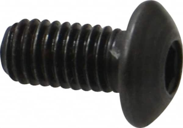 M5x0.80 10mm Length Under Head Hex Socket Drive Button Socket Cap Screw MPN:86015