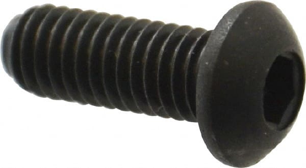 M6x1.00 16mm Length Under Head Hex Socket Drive Button Socket Cap Screw MPN:86031