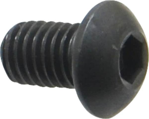 M8x1.25 12mm Length Under Head Hex Socket Drive Button Socket Cap Screw MPN:86041