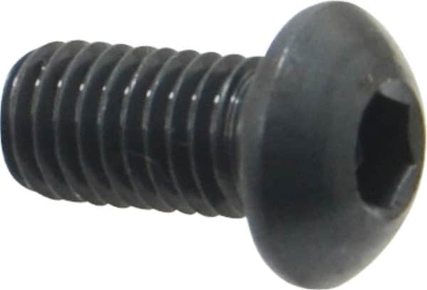 M8x1.25 16mm Length Under Head Hex Socket Drive Button Socket Cap Screw MPN:86043