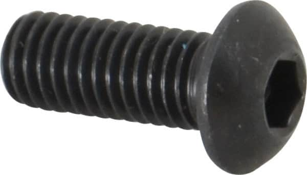 M8x1.25 20mm Length Under Head Hex Socket Drive Button Socket Cap Screw MPN:86045