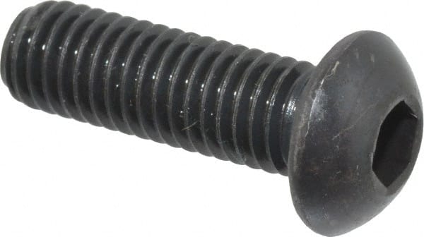 M8x1.25 25mm Length Under Head Hex Socket Drive Button Socket Cap Screw MPN:86047