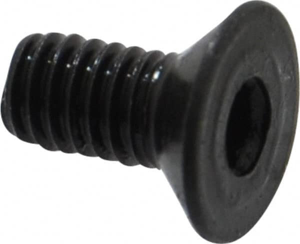 Flat Socket Cap Screw: Grade 12.9 Alloy Steel, Black Oxide Finish MPN:87024