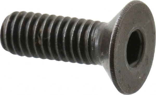 Flat Socket Cap Screw: Grade 12.9 Alloy Steel, Black Oxide Finish MPN:87032