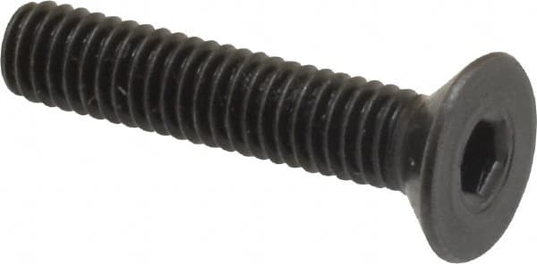 M4x0.70 20mm OAL Hex Socket Drive Flat Socket Cap Screw MPN:87040