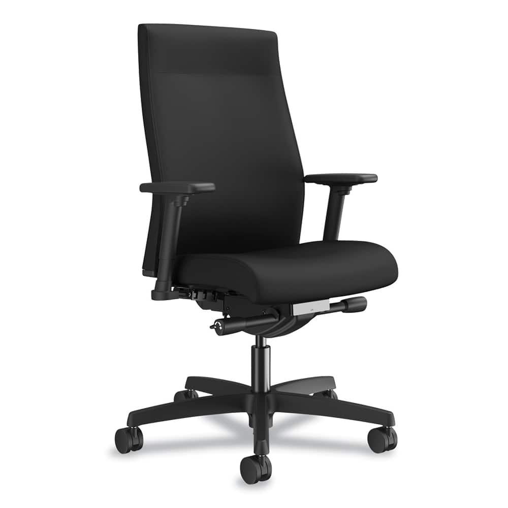 Task Chair:  Fabric,  Adjustable Height,  17 to  22