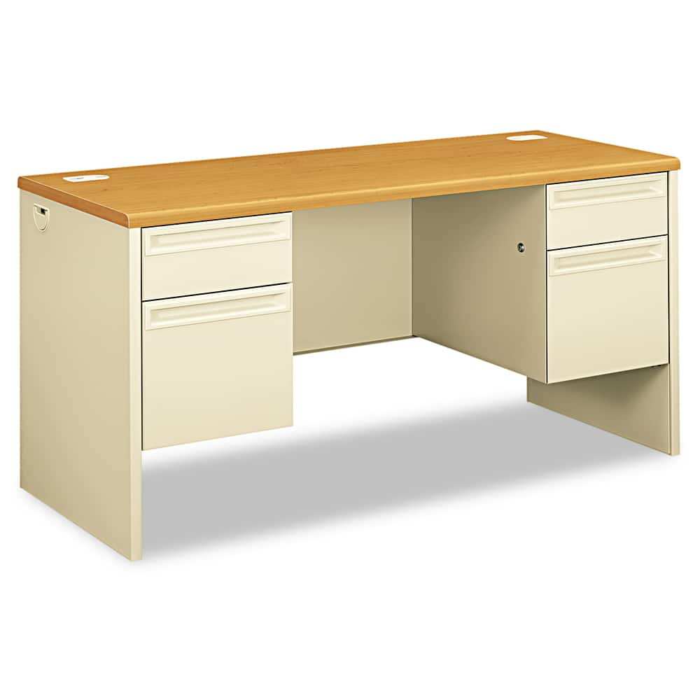 38000 SERIES KNEESPACE CREDENZA, 60W X 24D X 29.5H, HARVEST/PUTTY MPN:HON38852CL