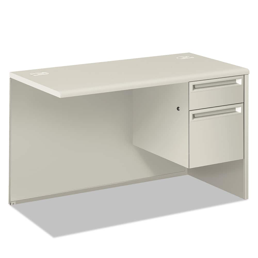 File Cabinet: 2 Drawers, Laminate & Steel, Light Gray MPN:HON38215RB9Q