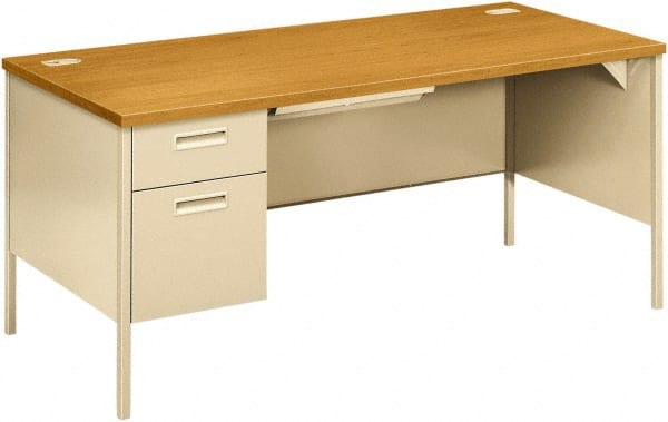 Office Cubicle Workstations & Worksurfaces, Type: Single Left Pedestal Workstation Desk, Cubicle Workstation Type: Single Left Pedestal Workstation Desk MPN:HONP3266LCL