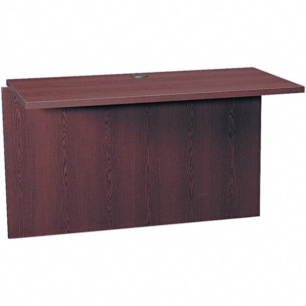 Desk: Woodgrain Laminate, Mahogany MPN:HON10570NN