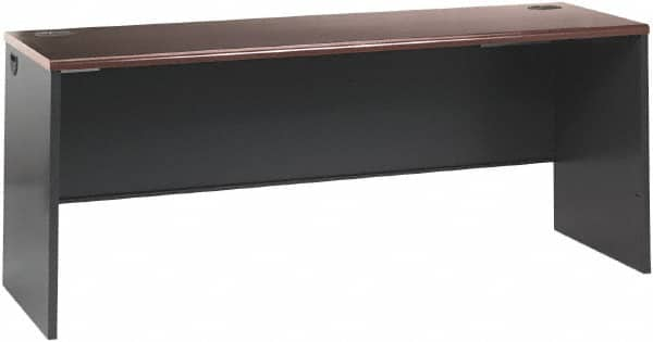 Reception Desk: Mahogany & Charcoal MPN:HON38932NS