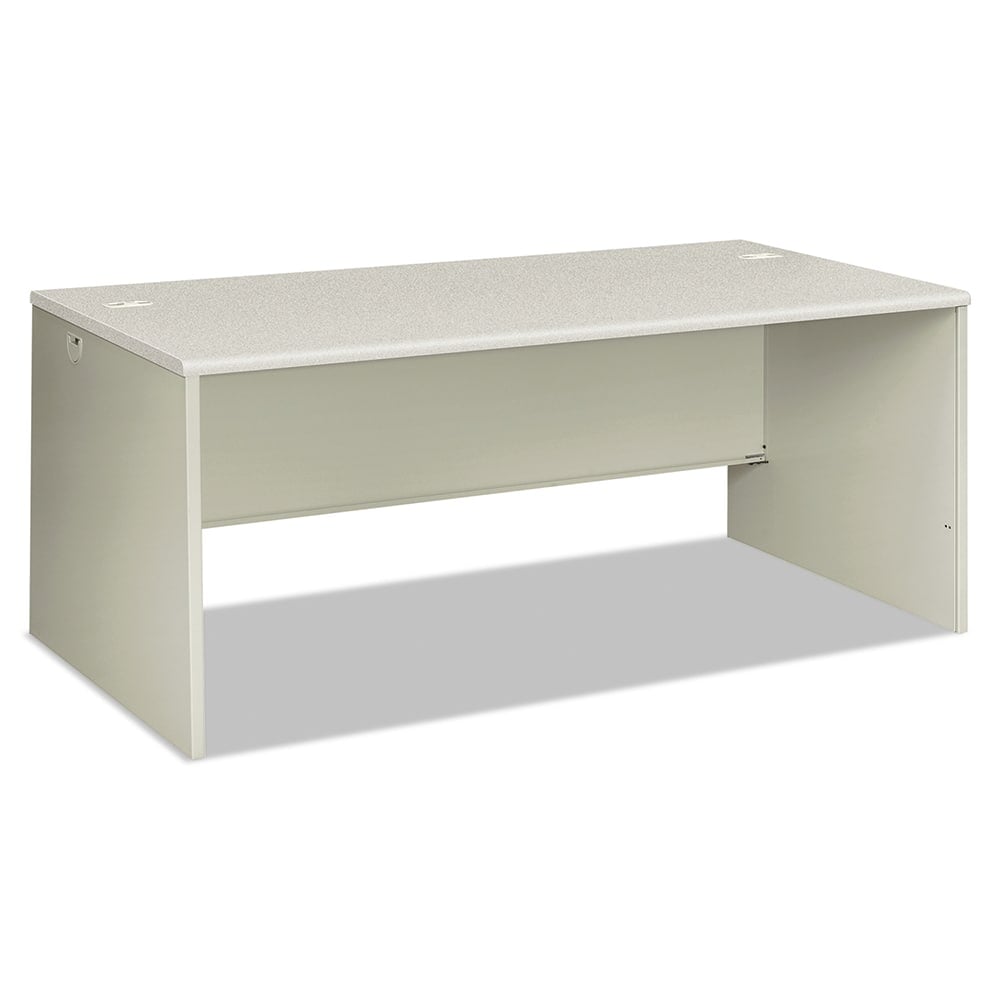 Office Desk: Light Gray & Silver (Mesh) MPN:HON38934B9Q