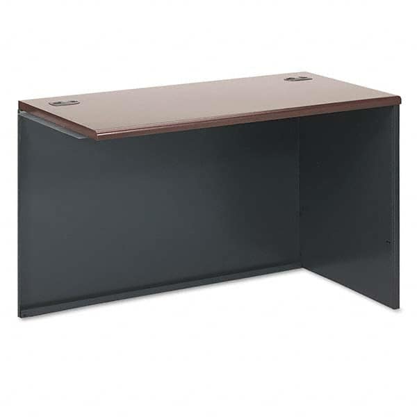 Desk: Steel-Reinforced High-Pressure Laminate, Mahogany MPN:HON38943RNS