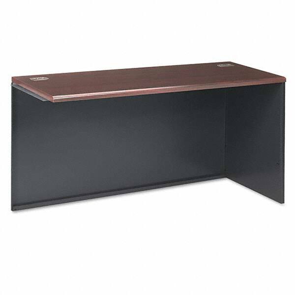 Desk: Steel-Reinforced High-Pressure Laminate, Mahogany MPN:HON38945RNS