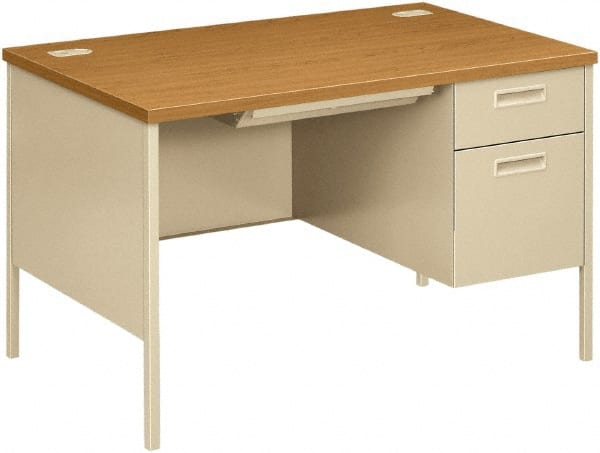 Desk: Laminate & Metal, Harvest MPN:HONP3251RCL