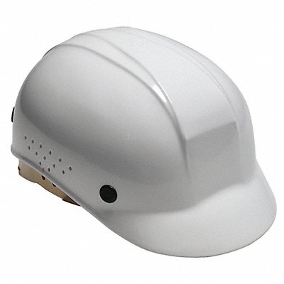 E3813 Bump Cap Front Brim Pinlock White MPN:BC86010000