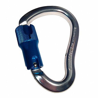 Carabiner Silver Twist Lock 3600 lb MPN:17D-3-Z7/