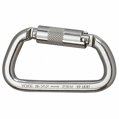 Carabiner Offset-D Silver MPN:SSRLC