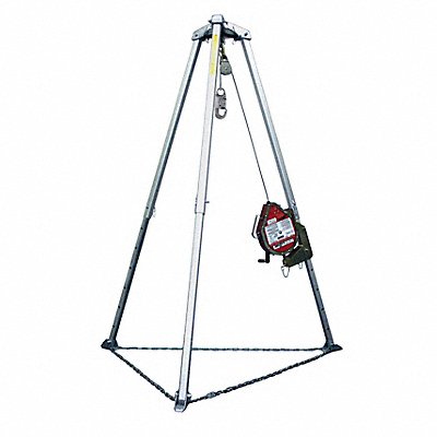 Confined Space System 310 lb Aluminum MPN:MR100GX-Z7/100FT