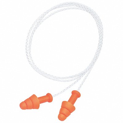 Ear Plugs Corded Flanged 25dB PK100 MPN:SMF-30W-P