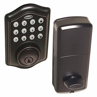 Electronic Deadbolt Oil Rubbed Bronze MPN:8712409