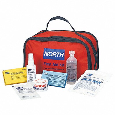 Emergency Medical Kit 5-1/2 W Red MPN:FRKSOFTPAK-CLSB