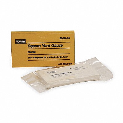 Gauze Pad Sterile White Gauze Unitized MPN:020645