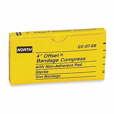 Gauze Compress 4In NonAdhrnt Unitized MPN:020768