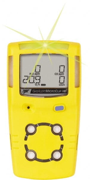 Multi-Gas Detector: Carbon Monoxide & Oxygen, Audible, Vibration & Visual Signal, LCD MPN:MCXL-X00M-Y-EU