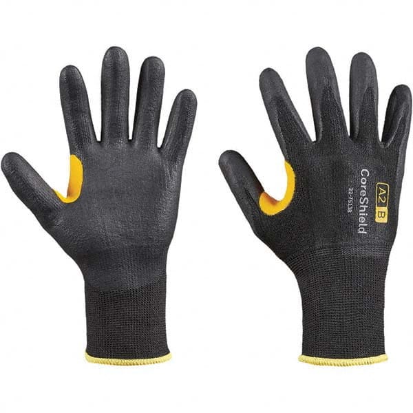 Cut, Puncture & Abrasive-Resistant Gloves: Size M, ANSI Cut A2, ANSI Puncture 1, Nitrile, HPPE MPN:22-7513B/8M