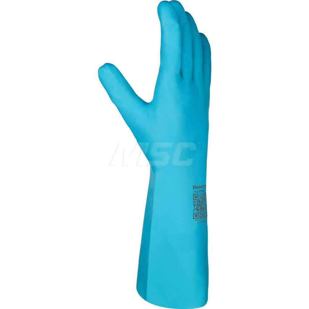 Chemical Resistant Gloves: X-Large, 11 mil Thick, Nitrile-Coated, Nitrile, Unsupported MPN:32-3011E/10XL/N