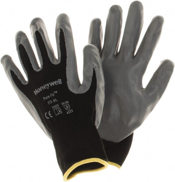 Nylon/Nitrile Work Gloves MPN:375-L