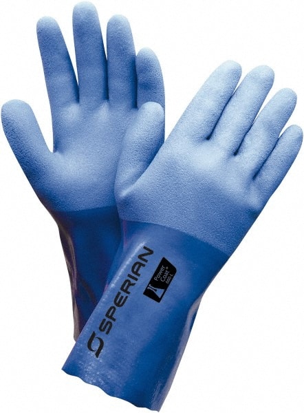 Chemical Resistant Gloves: 2X-Large, 59 mil Thick, Polyvinylchloride, Unsupported MPN:660-XXL