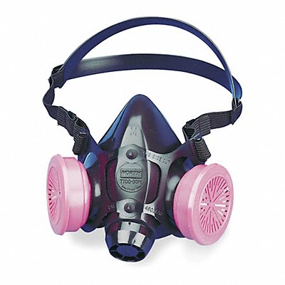 Half Mask Respirator Kit L Black MPN:7780P100L