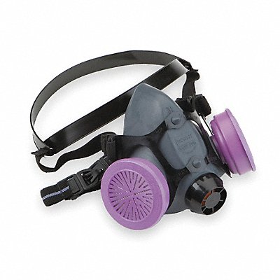 F8836 Half Mask Respirator Elastomer Black MPN:550030L