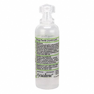 Personal Eye Wash Bottle 1 oz. MPN:32-000451-0000