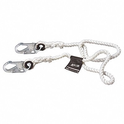 Positioning Lanyard White Fixed MPN:201RLS-8-Z7/4FTWH