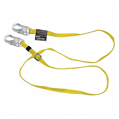 K3313 Positioning Lanyard Yellow Adjustable MPN:210WLS-Z7/10FTYL