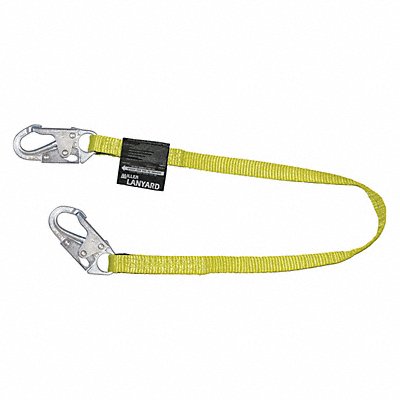 J7536 Positioning Lanyard Yellow Fixed MPN:213WLS-Z7/8FTYL