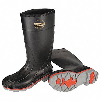 D0344 Rubber Boot Men s 7 Knee Black PR MPN:75108/7