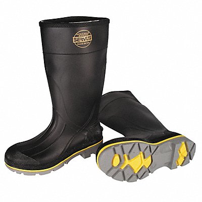 Rubber Boot Men s 4 Knee Black PR MPN:75109/4