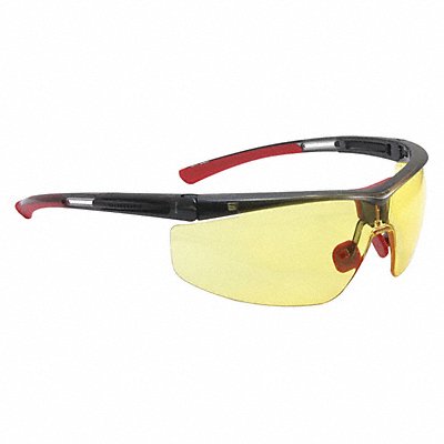 Safety Glasses Amber Lens Polycarbonate MPN:T5900LTKAHS