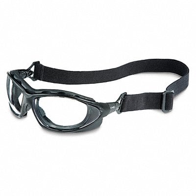 Safety Glasses Clear Lens Black Frame MPN:S0600HS