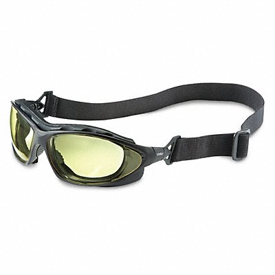 Safety Glasses Amber Lens Black Frame MPN:S0602HS