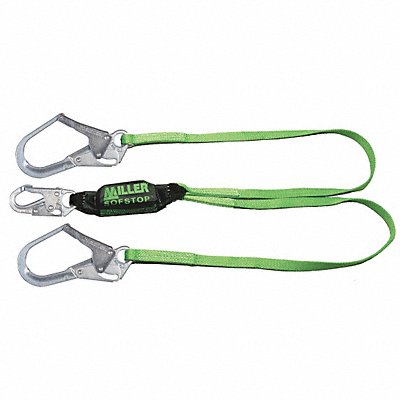 Shock-Absorbing Lanyard Green MPN:8798TR-Z7/4FTGN