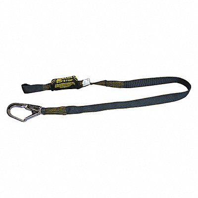 Shock-Absorbing Lanyard Gray MPN:933KR-Z7/6FTBK