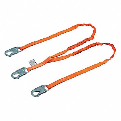 Shock-Absorbing Lanyard Orange MPN:T5121-Z7/6FTAF