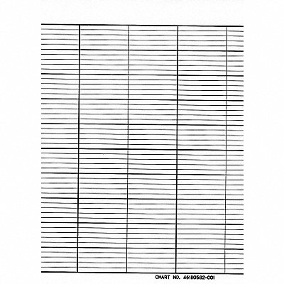 Strip Chart Fanfold Range None 46 Ft MPN:BN  46180582-001